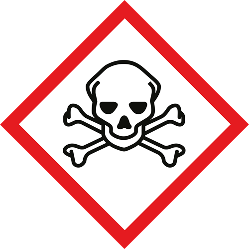 Picture of Warning Label - Toxic